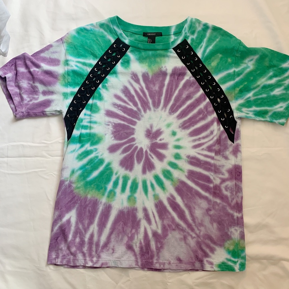 Tie dye top worn once!
